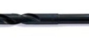 HHIP 5000-0052 9/16" High Speed Steel Silver and Deming Drill, 118 Degree Drill Point, 1/2" Straight Shank, 6" OAL