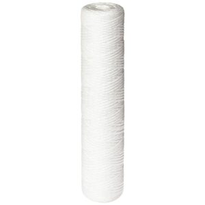 tier1 5 micron 20 inch x 4.5 inch | string wound polypropylene whole house sediment water filter replacement cartridge | compatible with watts sf5-20-425, wp5bb20p, 355223-43, home water filter