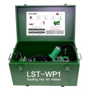 PVC TPO Roofing Hot Air Welder Roof Welding Machine with 40 mm Overlap Welding Nozzle Lesite LST-WP1