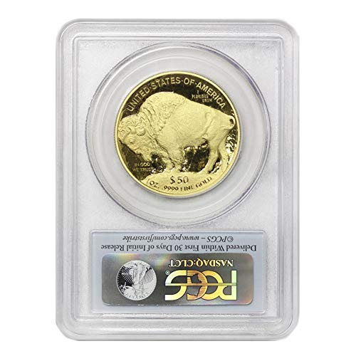 2011 W 1 oz American Gold Proof Buffalo PR-70 Deep Cameo First Strike Bison Label by Mint State Gold $50 PR70DCAM PCGS