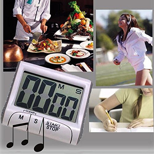 Magnetic Digital Large LCD Kitchen Food Cooking Timer Kitchen Measuring Tools