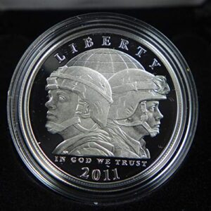 2011 P United States Army Commemorative Coin United States Army Commemorative Proof Silver Dollar Coin. $1 Proof US Mint DCAM