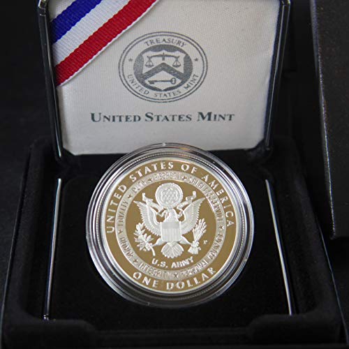 2011 P United States Army Commemorative Coin United States Army Commemorative Proof Silver Dollar Coin. $1 Proof US Mint DCAM