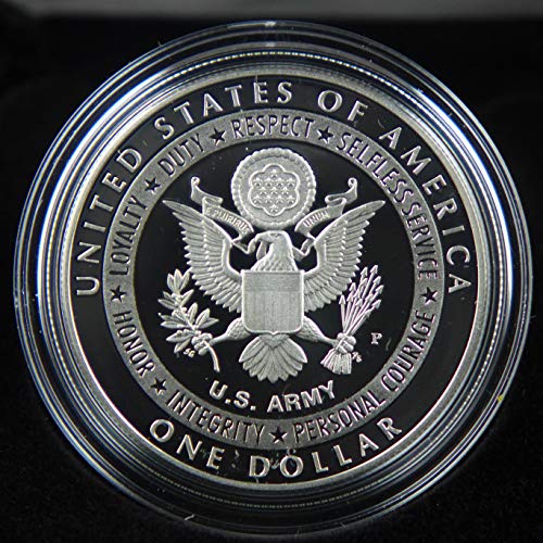 2011 P United States Army Commemorative Coin United States Army Commemorative Proof Silver Dollar Coin. $1 Proof US Mint DCAM