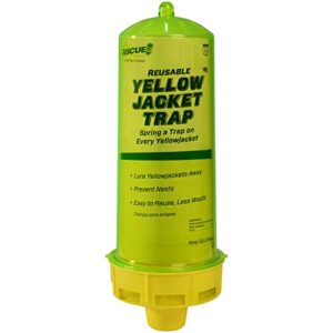 rescue! reusable yellowjacket trap – includes attractant