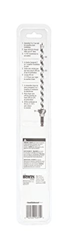 Irwin Tools IRWIN 1966947 Hex Bolt Auger Bit, 1/2"