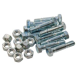 stens shear pin shop pack 780-043 compatible with mtd two-stage snowblowers 710-0890, 710-0890a, 910-0890a, 88289