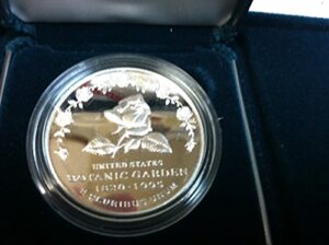 1997 p botanic gardens commemorative silver dollar $1 proof us mint