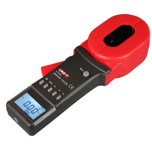 UNI-T UT276A+/ UT278A+ Clamp Earth Ground Tester, 4 Digits LCD Display Leakage Current 30A Earth Ground Resistance 1200Ω CAT III 300V CE, RoHS (UT276A+)