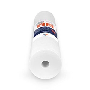 Aquaboon 1 Micron 20" x 4.5" Sediment Water Filter Replacement Cartridge | Whole House Sediment Filtration | Compatible with AP810-2, FPMB-BB5-20, P5-20BB, FP25B, 155358-43, 1 Pack