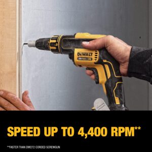 DEWALT 20V MAX* XR Drywall Screw Gun & Impact Driver Kit, 2.0-Amp Hour (DCK267D2)