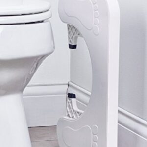 Viatek Consumer EZ-Go Toilet Stool Ergonomic Restroom Aid