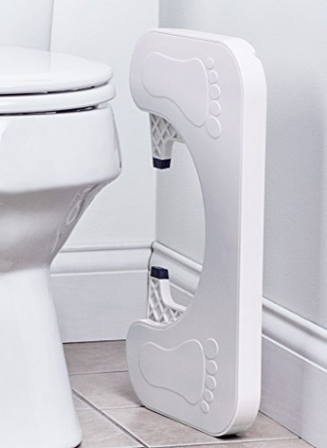 Viatek Consumer EZ-Go Toilet Stool Ergonomic Restroom Aid