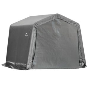 shelterlogic replacement cover kit only no frame-10x10x8 peak gray 90504 (7.5oz gray)