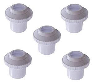 atie pool spa sp1421e directional hydrostream jet insider fitting with 1-inch opening eyeball and 1-1/2 inch slip replace hayward hydrostream sp1421e fitting (5 pack)