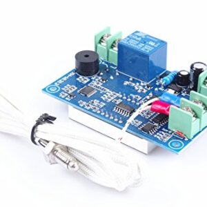 LM YN Digital Thermostat Module K-Type DC 24V -30℃ to 999℃ Temperature Controller Board Electronic, TEM Control Module Switch Red Digital Display