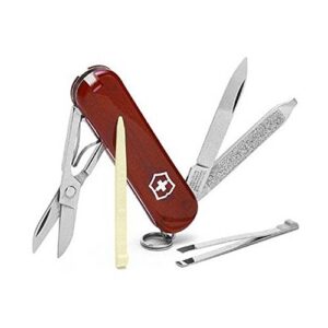 victorinox swiss army classic sd red stainless steel 2.25 in. pocket knife