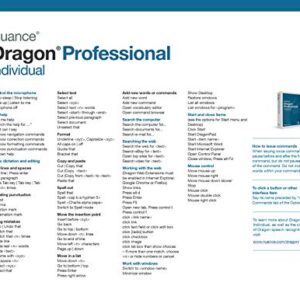 Dragon Professional Individual 15, Upgrade from Dragon Professional 12 or 13 or DPI 14, Dictate Documents and Control your PC – all by Voice, [PC Disc]