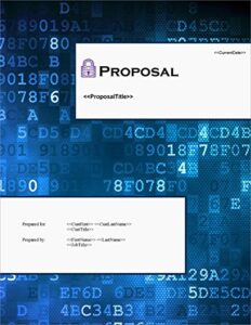 proposal pack security #10 - business proposals, plans, templates, samples and software v20.0