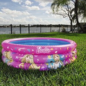 Bestway Barbie Children's 3-Ring Paddling Pool