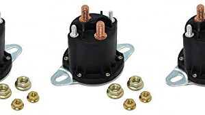 Buyers Products 1306317 Solenoid, 12v, Motor Relay, Continuous, Replaces Western #56131k-1 - Lot of 3