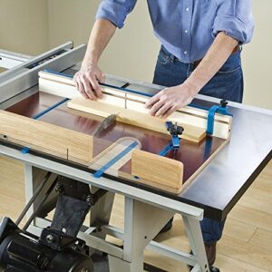 Rockler 24" Aluminum Miter Bar - Aluminum Bar for Smooth-Sliding Action on Table Saws, Router Tables, Workbenches, & More – For any Standard 3/4" x 3/8" Miter Slot – Accessories for Table Saw