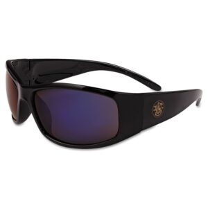 smith & wesson 3016316 elite glasses with blue mirror lens