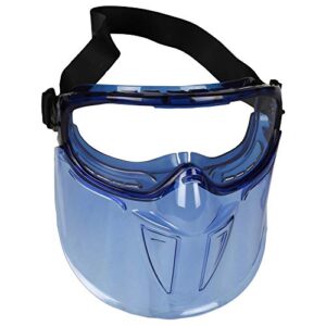 kleenguard - 18629 v90 shield clear anti fog lens protection goggle with blue frame