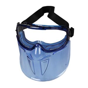 KleenGuard - 18629 V90 Shield Clear Anti Fog Lens Protection Goggle with Blue Frame