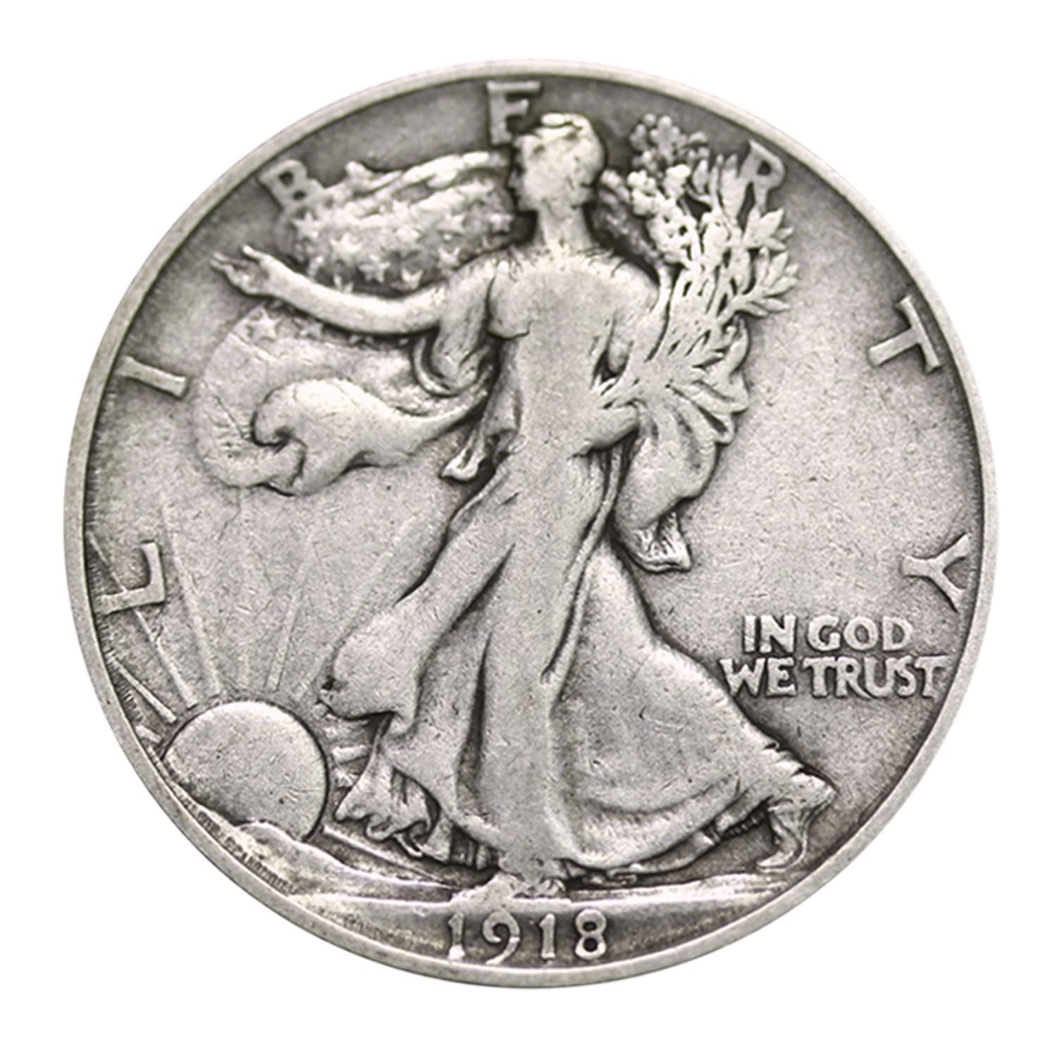 1917 to 1947 Walking Liberty Half Dollar XF/VF - PDS Mint Marks- 90% Silver - Half Dollar US Mint - Extremely Fine/Very Fine