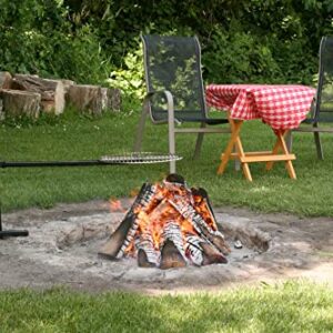 Bob-A-Que 360deg Swivel Outdoor Campfire Grill