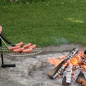 Bob-A-Que 360deg Swivel Outdoor Campfire Grill