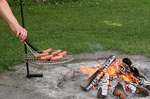 Bob-A-Que 360deg Swivel Outdoor Campfire Grill