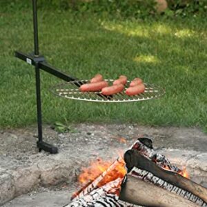 Bob-A-Que 360deg Swivel Outdoor Campfire Grill