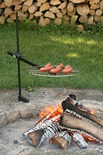 Bob-A-Que 360deg Swivel Outdoor Campfire Grill