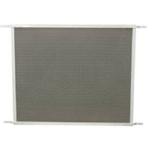 slide-co pl 15937 white finish sliding patio door grill, 36-inch