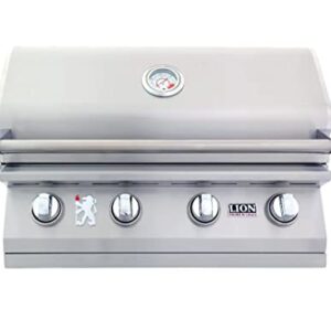 Lion 32″ 4-Burner Gas Grill – L60000 Liquid Propane