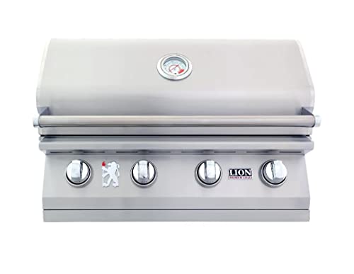 Lion 32″ 4-Burner Gas Grill – L60000 Liquid Propane