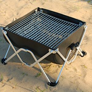 GoBQ Portable Charcoal Grill (Black)