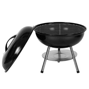 NA 14-inch Charcoal Grill Black