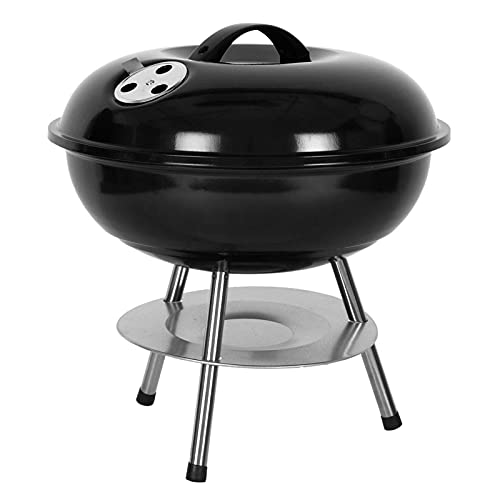 NA 14-inch Charcoal Grill Black