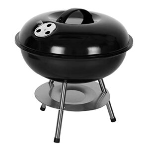 NA 14-inch Charcoal Grill Black