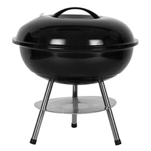 NA 14-inch Charcoal Grill Black