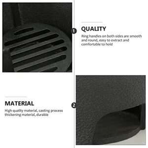 Small Charcoal Grill, Portable Charcoal Grill -Iron Japanese Grill for Camping, Outdoors,Cooking