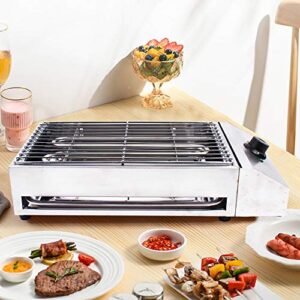 1800w electric indoor outdoor grill portable bbq griddle countertop commercial home electric countertop griddle smokeless barbecue oven grill for bbq equipment