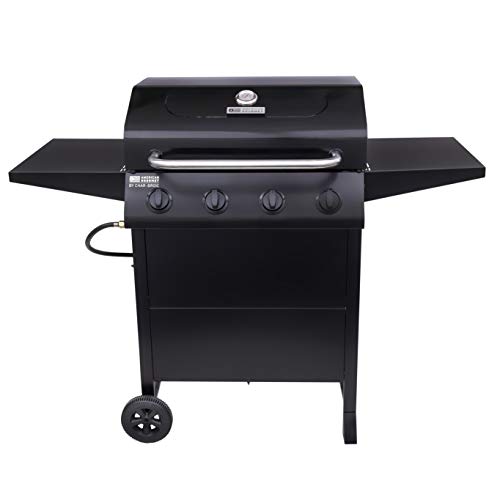 AMERICAN GOURMET 465313021 4-Burner Cart-Style Liquid Propane Gas Grill, Black