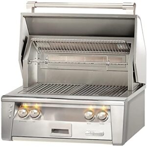 alfresco alxe 30-inch built-in natural gas grill with sear zone and rotisserie - alxe-30sz-ng