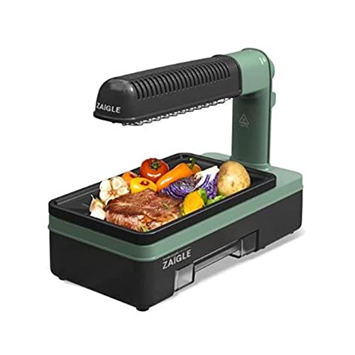 TULGIGS ZAIGLE Yes Electric Infrared Grill Barbeque with 2 Wide Pans ZG-KR2051C 220v