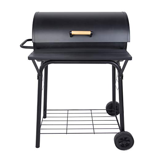 Charcoal Grill, Portable Barbecue Grill Tools for Outdoor Grilling Cooking Camping Hiking Picnics Tailgating Backpacking Party 31.1''x17.9''x 9''