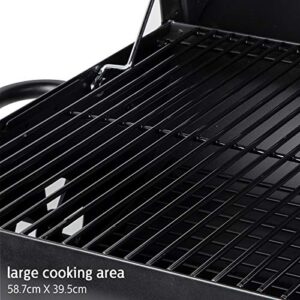 Charcoal Grill, Portable Barbecue Grill Tools for Outdoor Grilling Cooking Camping Hiking Picnics Tailgating Backpacking Party 31.1''x17.9''x 9''